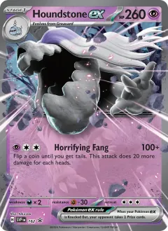 Houndstone ex, SVP Black Star Promos 162/225