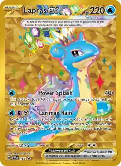 Lapras ex, SVP Black Star Promos 164/225