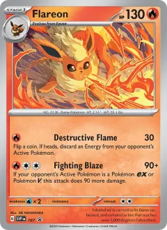 Flareon, SVP Black Star Promos 167/225