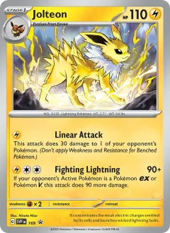 Jolteon, SVP Black Star Promos 169/225