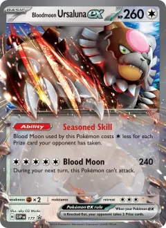 Bloodmoon Ursaluna ex, SVP Black Star Promos 177/225
