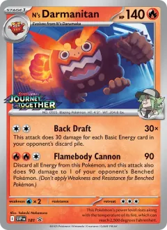 N's Darmanitan, SVP Black Star Promos 181/225