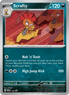 Scrafty, SVP Black Star Promos 188/225