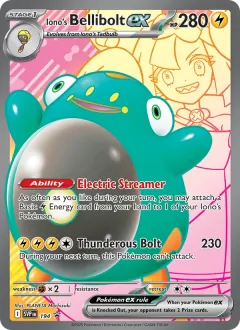 Iono's Bellibolt ex, SVP Black Star Promos 194/225