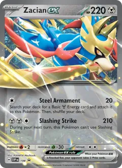 Zacian ex, SVP Black Star Promos 198/225
