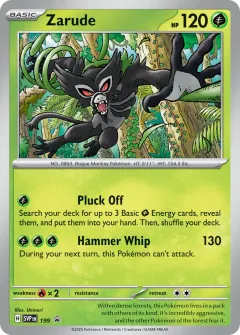 Zarude, SVP Black Star Promos 199/225