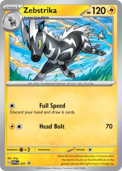 Zebstrika, SVP Black Star Promos 201/225