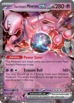 Team Rocket's Mewtwo ex, SVP Black Star Promos 205/225