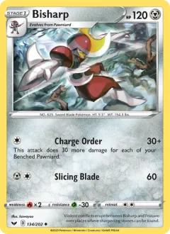 Bisharp, Sword & Shield 134/202