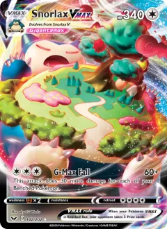Snorlax VMAX, Sword & Shield 142/202