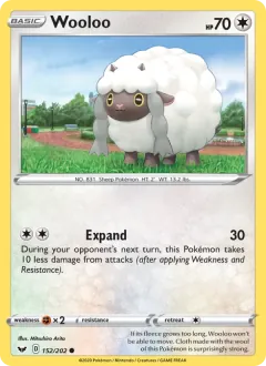 Wooloo, Sword & Shield 152/202