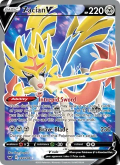 Zacian V, Sword & Shield 195/202
