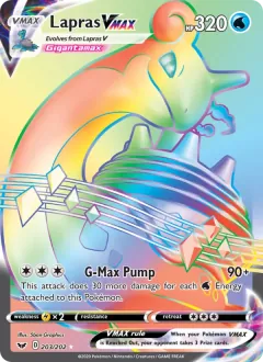 Lapras VMAX, Sword & Shield 203/202