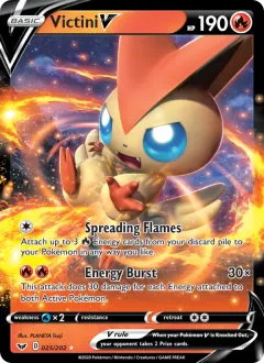 Victini V, Sword & Shield 25/202
