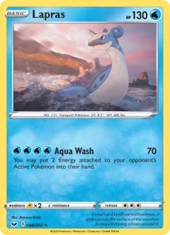 Lapras, Sword & Shield 48/202