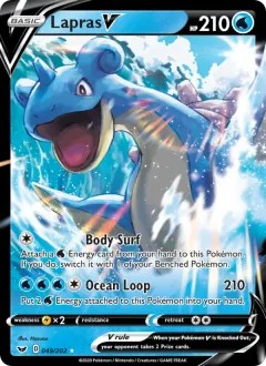 Lapras V, Sword & Shield 49/202