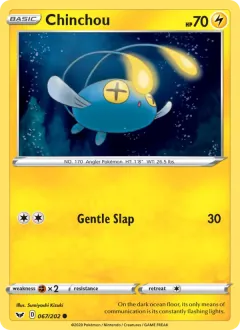 Chinchou, Sword & Shield 67/202