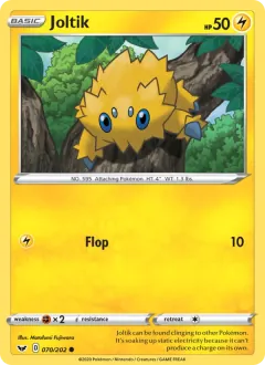 Joltik, Sword & Shield 70/202