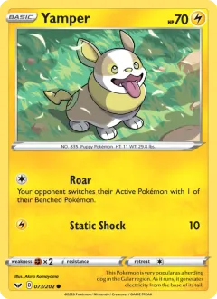 Yamper, Sword & Shield 73/202