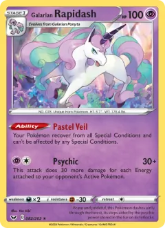 Galarian Rapidash, Sword & Shield 82/202