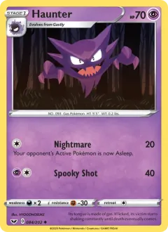 Haunter, Sword & Shield 84/202