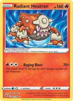Radiant Heatran, Astral Radiance 027/189