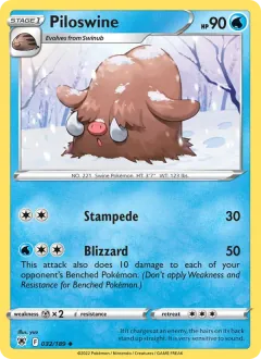 Piloswine, Astral Radiance 032/189