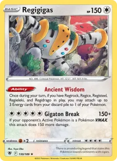 Regigigas, Astral Radiance 130/189