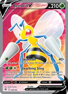 Beedrill V, Astral Radiance 160/189