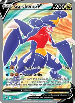 Garchomp V, Astral Radiance 178/189