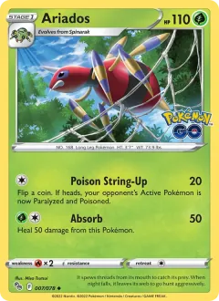 Ariados, Pokémon GO 007/78