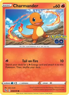 Charmander, Pokémon GO 008/78