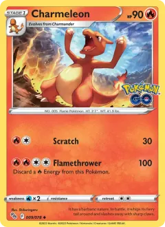 Charmeleon, Pokémon GO 009/78