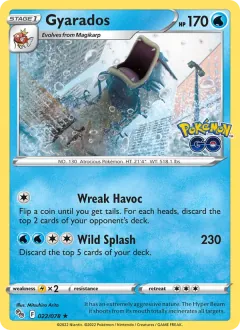 Gyarados, Pokémon GO 022/78