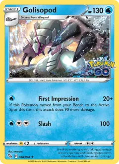 Golisopod, Pokémon GO 026/78