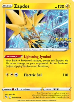 Zapdos, Pokémon GO 029/78