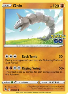 Onix, Pokémon GO 036/78