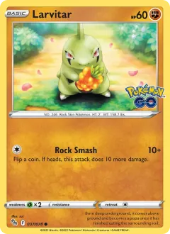 Larvitar, Pokémon GO 037/78