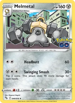 Melmetal, Pokémon GO 046/78