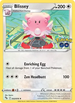 Blissey, Pokémon GO 052/78