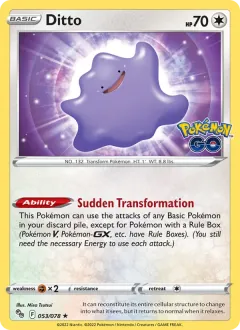 Ditto, Pokémon GO 053/78