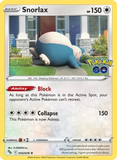 Snorlax, Pokémon GO 055/78