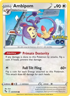 Ambipom, Pokémon GO 057/78