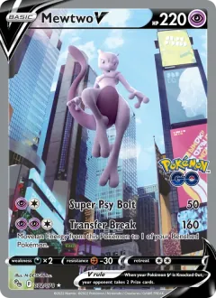 Mewtwo V, Pokémon GO 072/78