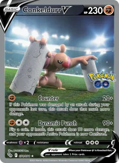 Conkeldurr V, Pokémon GO 074/78