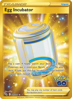 Egg Incubator, Pokémon GO 087/78