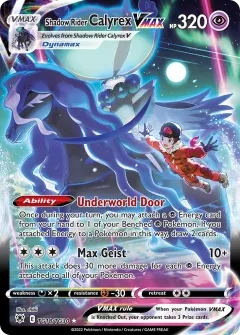 Shadow Rider Calyrex VMAX, Astral Radiance Trainer Gallery TG18/30