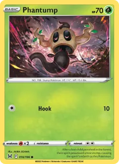 Phantump, Lost Origin 016/196