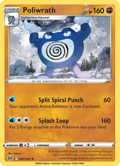 Poliwrath, Lost Origin 085/196