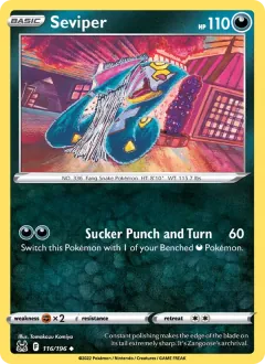 Seviper, Lost Origin 116/196
